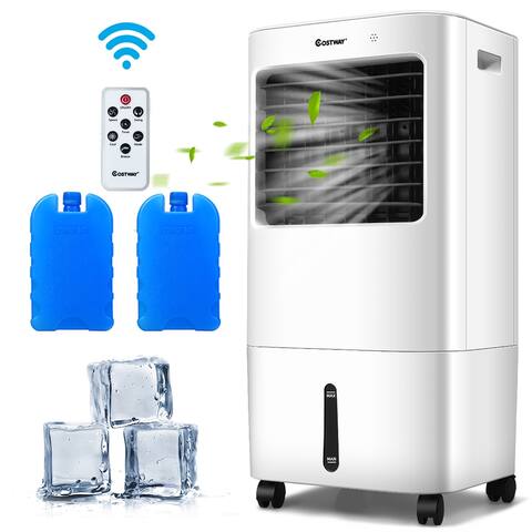 Cooler Fan Evaporative Cooler and Humidifier with Remote Control