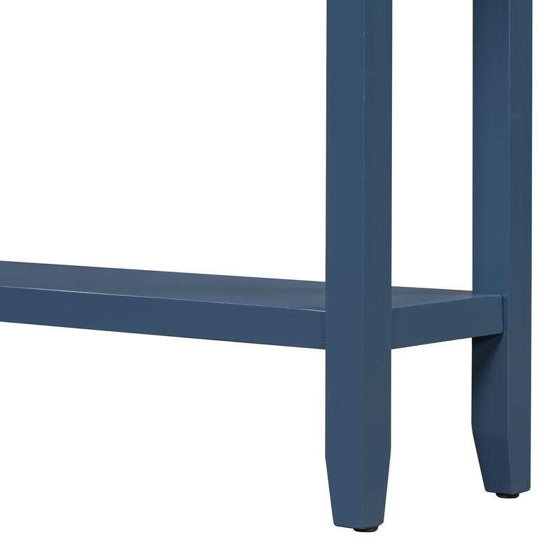 Multi-drawer entry console table