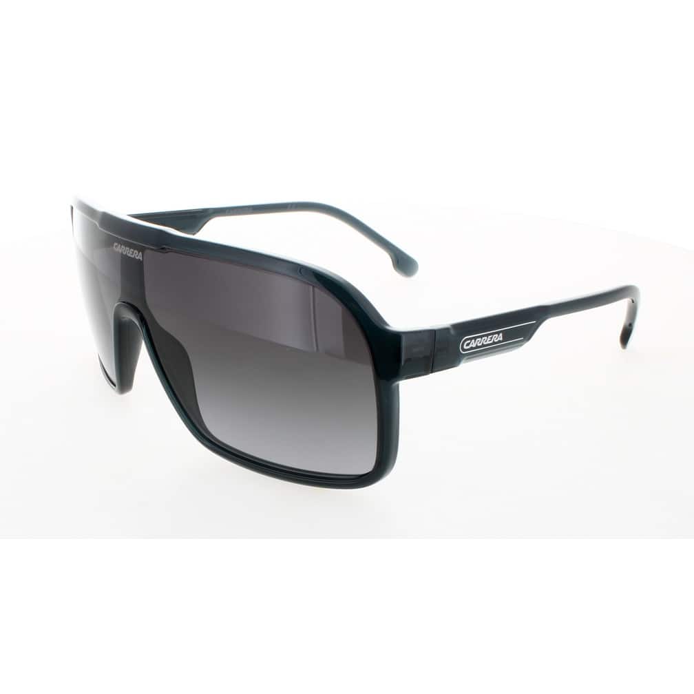 Carrera 1046/S Grey Frame Color Grey Gradient Lens Wrap Shaped Male Plastic Sunglasses