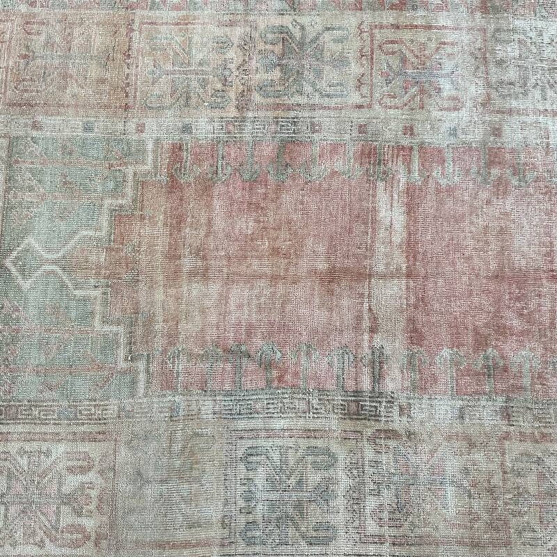 HERAT ORIENTAL Handmade Turkish Oushak Wool Rug - 4'9" x 9'3"
