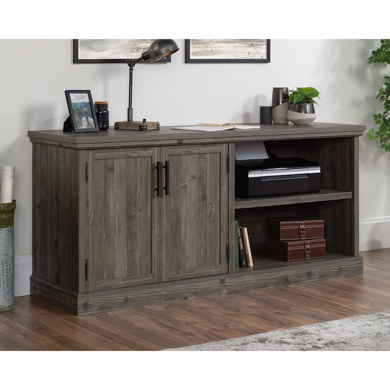 Aspen Post Large Credenza - Pebble Pine