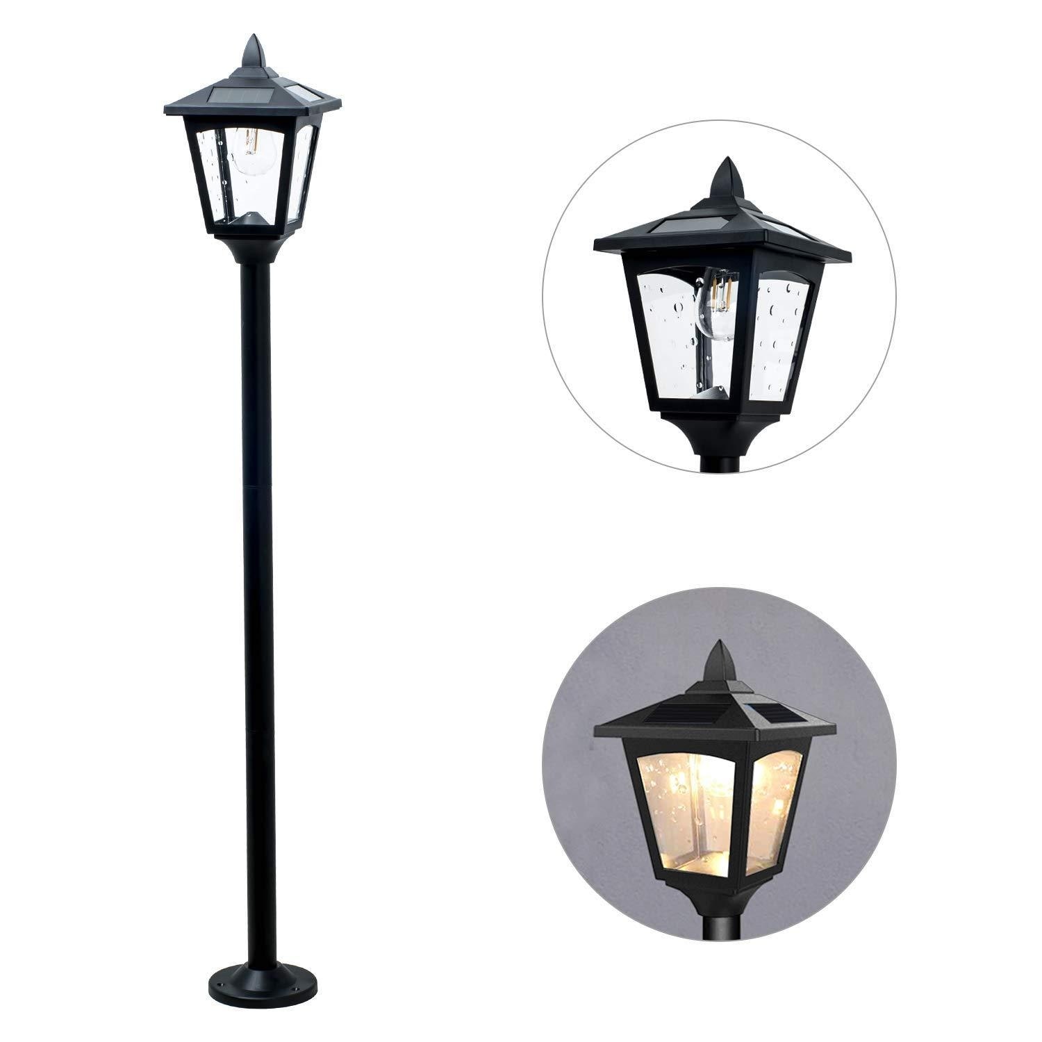 Kanstar 42 Mini Street Vintage Outdoor Garden Solar Lamp Outdoor Garden Solar Lamp