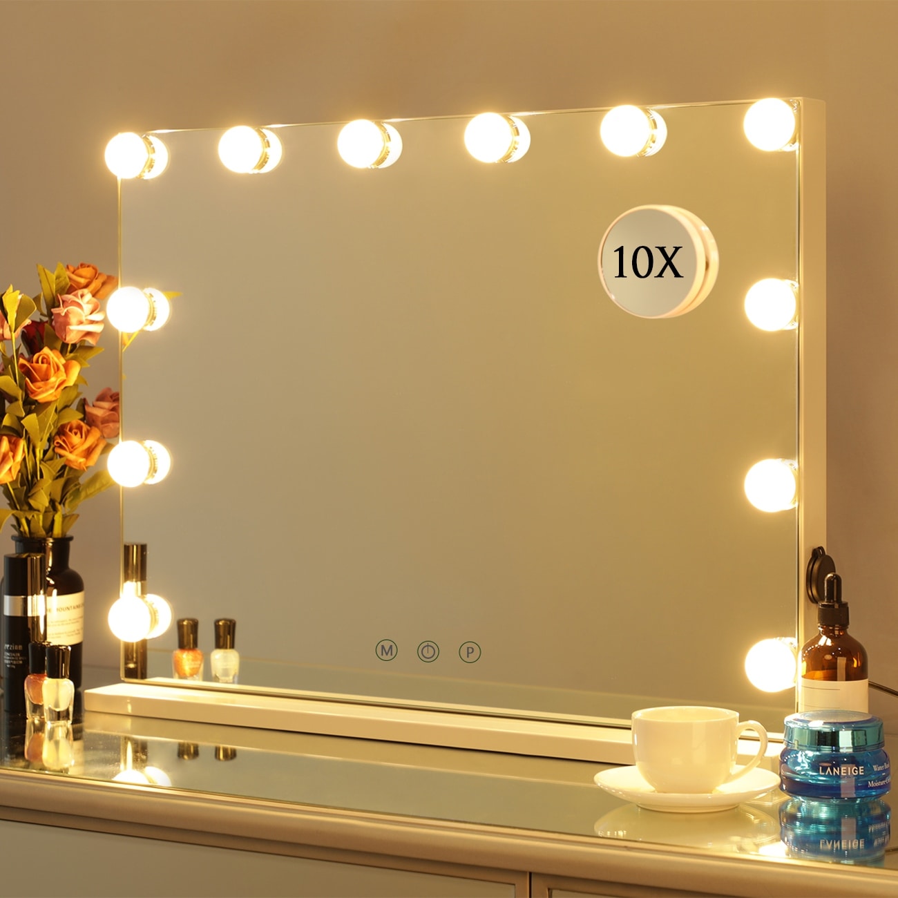 Light up shop hollywood makeup mirror