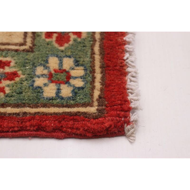 ECARPETGALLERY Hand-knotted Finest Ghazni Red Wool Rug - 6'6 x 9'8