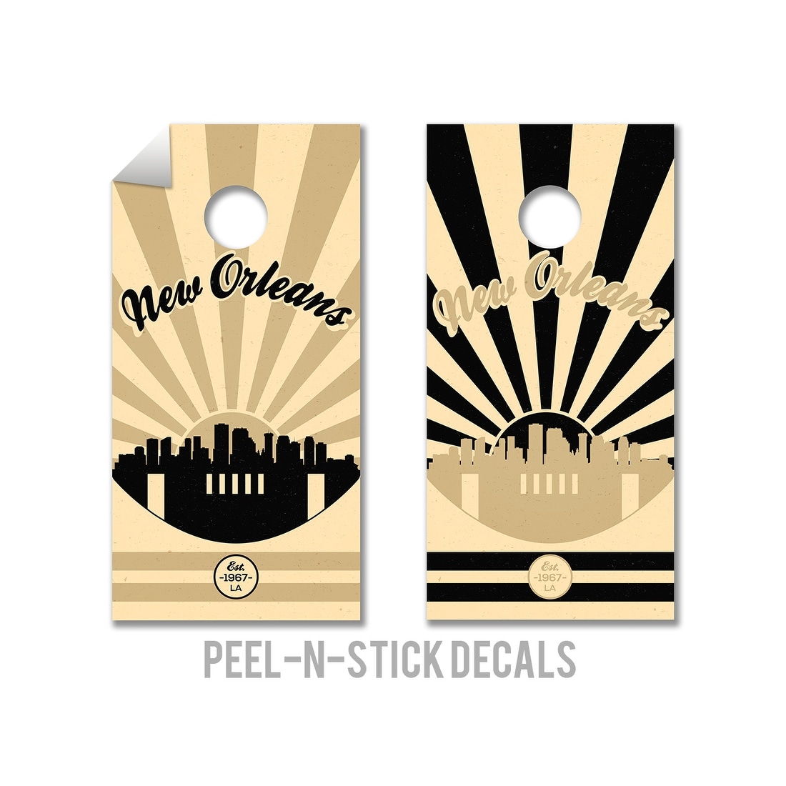 New Orleans Saints Cornhole Board Decals - Bed Bath & Beyond