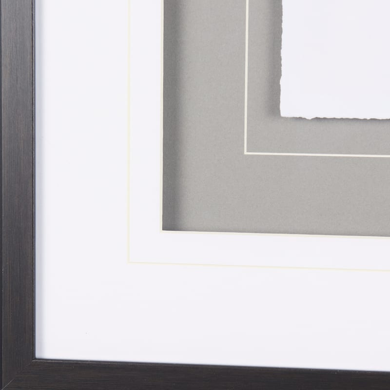 Soft Blue Botanicals V Framed Art Print