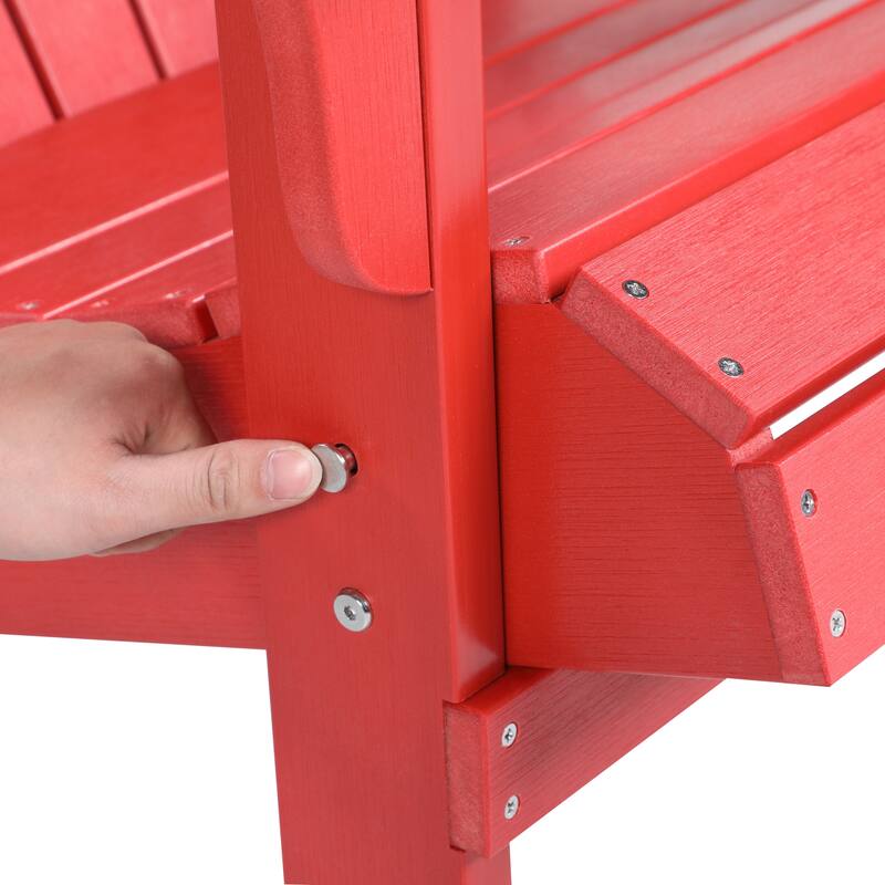 Haven Poly Resin Plastic Folding Adirondack Chair (Set of 2)