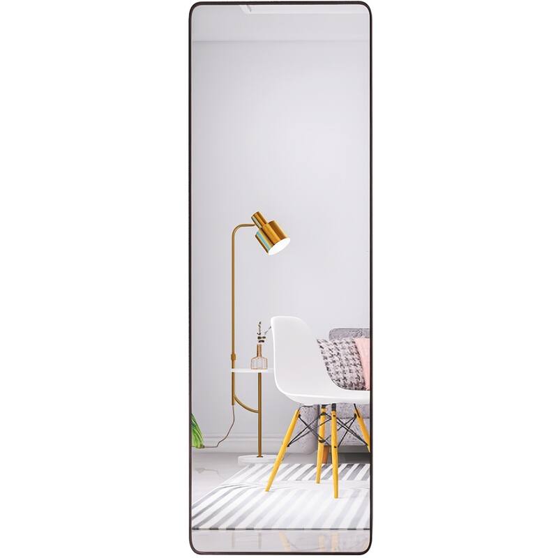 65 x 22in Full Length Dressing Mirror with Frame Standing or Hanging