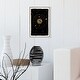 preview thumbnail 28 of 62, Astrology Map, Solar System Planets Modern Black Canvas Wall Art Print for Bedroom