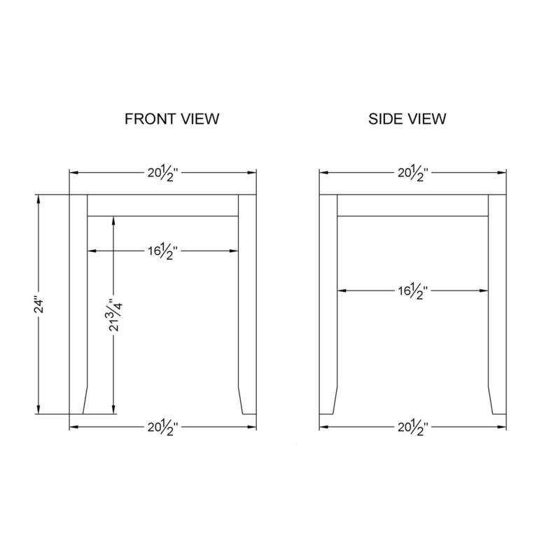 The Gray Barn Enchanted Acre 3piece Faux Concrete and Wood Table Set