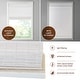 preview thumbnail 34 of 36, Madison Park Oakley Bamboo Light Filtering Roman Shade