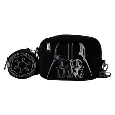 Star Wars Darth Vader Canvas Sling Crossbody Bag with Coin Bag