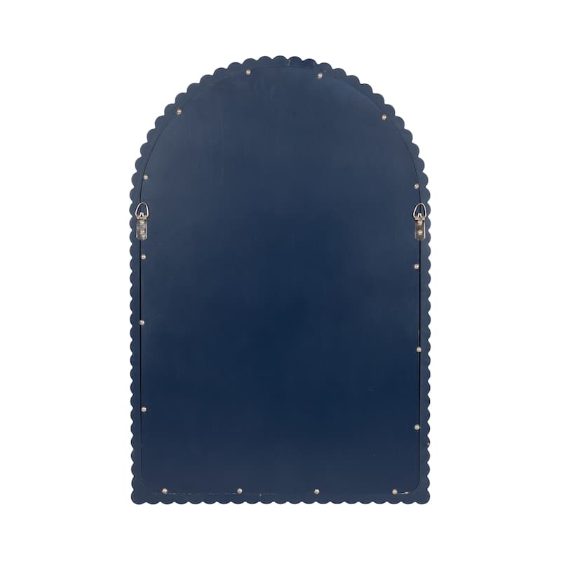 Kate and Laurel Scallia Wooden Arch Mirror
