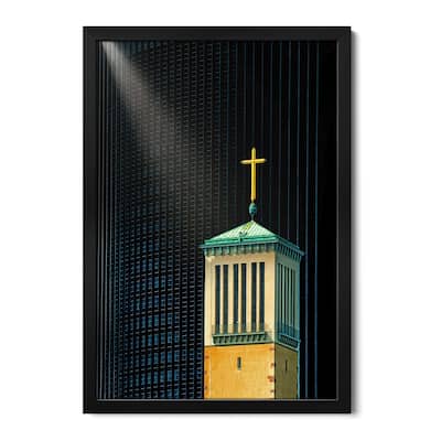 The Light Beam Premium Framed Poster by Anette Ohlendorf