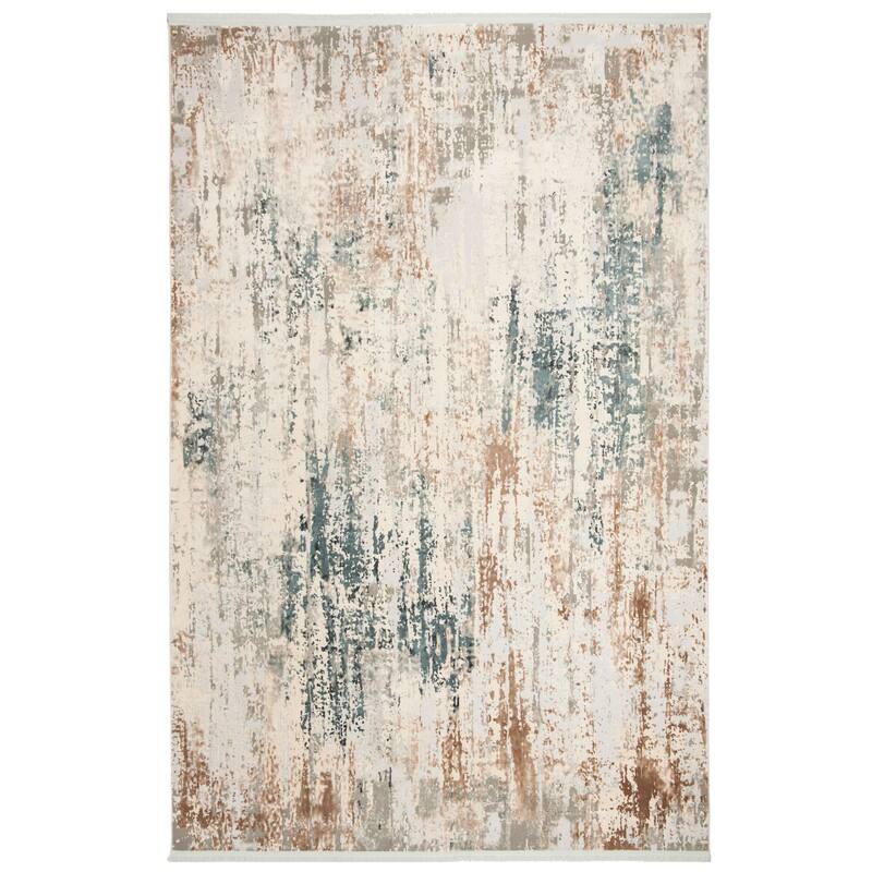 SAFAVIEH Eclipse Novilia Vintage Boho Abstract Viscose Rug with
