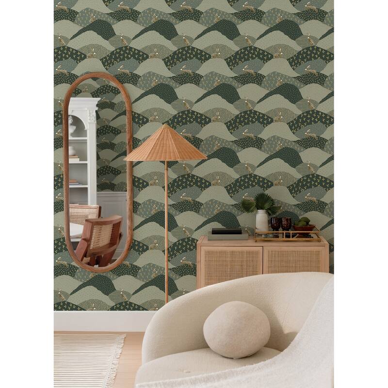 A-Street Prints Peter Green Fields Wallpaper
