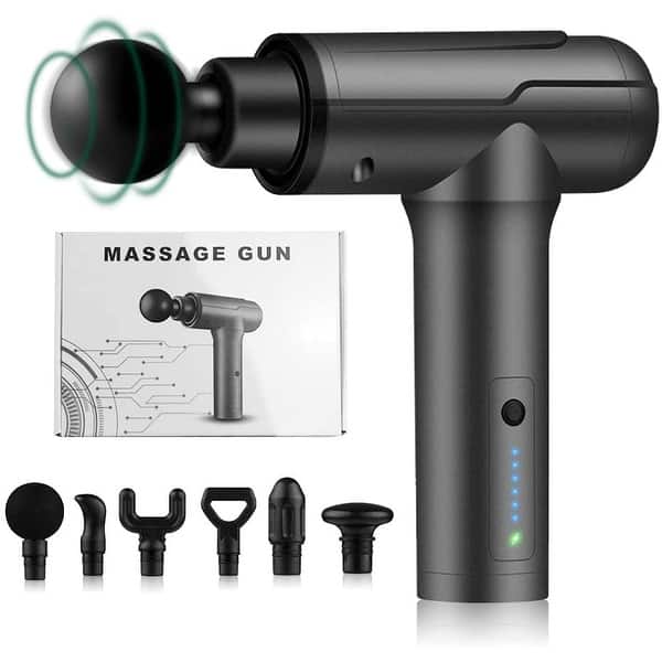 Deep Tissue Massage Gun, Electric Muscle Massager, Handheld Massager for  Muscle Deep Relaxation, Portable Body Neck Back - Bed Bath & Beyond -  36866004