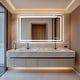 preview thumbnail 4 of 61, LED Bathroom Vanity Mirror Wall Mounted with Double Light Strip, 3-Color Dimmable, Anti-Fog, HD Tempered Glass, UL-Listed, ETL 36x60