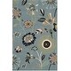 preview thumbnail 17 of 51, SAFAVIEH Handmade Four Seasons Sebrina Floral Rug 1'10" x 5' - Blue/Multi - Rectangle