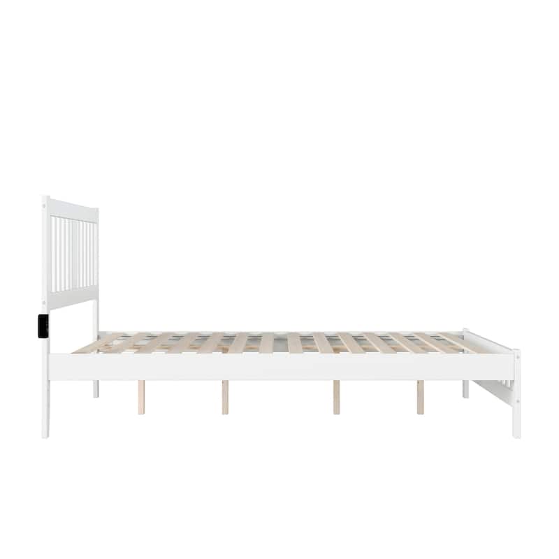 Tahoe Queen Bed with Footboard in White