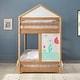 preview thumbnail 7 of 32, Walker Edison Wood Twin over Twin Bunk Bed