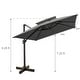 preview thumbnail 27 of 29, Pellebant 10 ft Double Top Cantilever Umbrella with Base