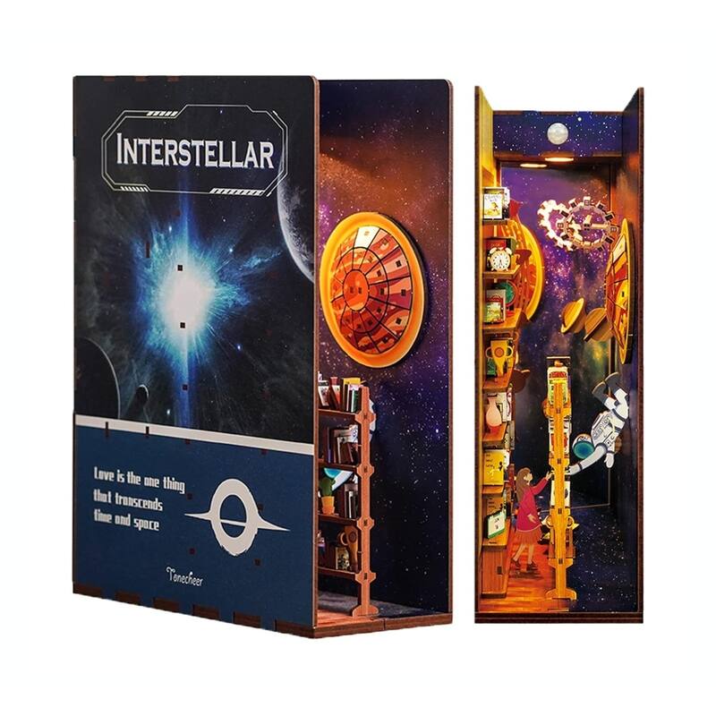 DIY 3D Book Nook Kit - Interstellar 247pcs