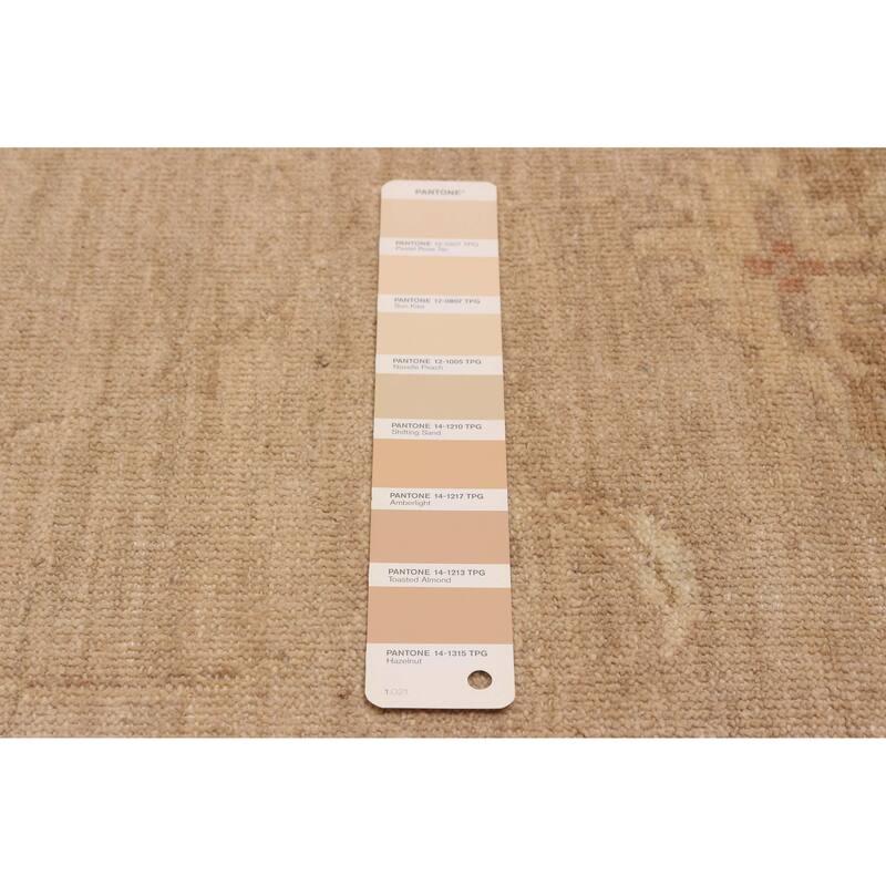 ECARPETGALLERY Hand-knotted Chobi Finest Beige Wool Rug - 8'10 x 12'0