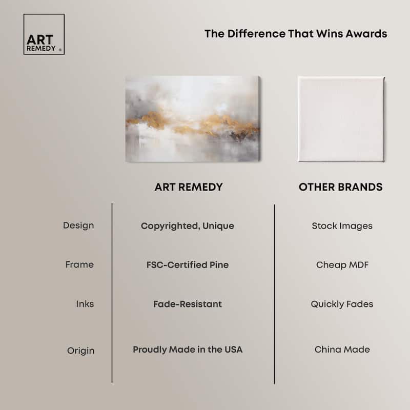 Golden Hour III Canvas by Art Remedy, Gallery Wrapped