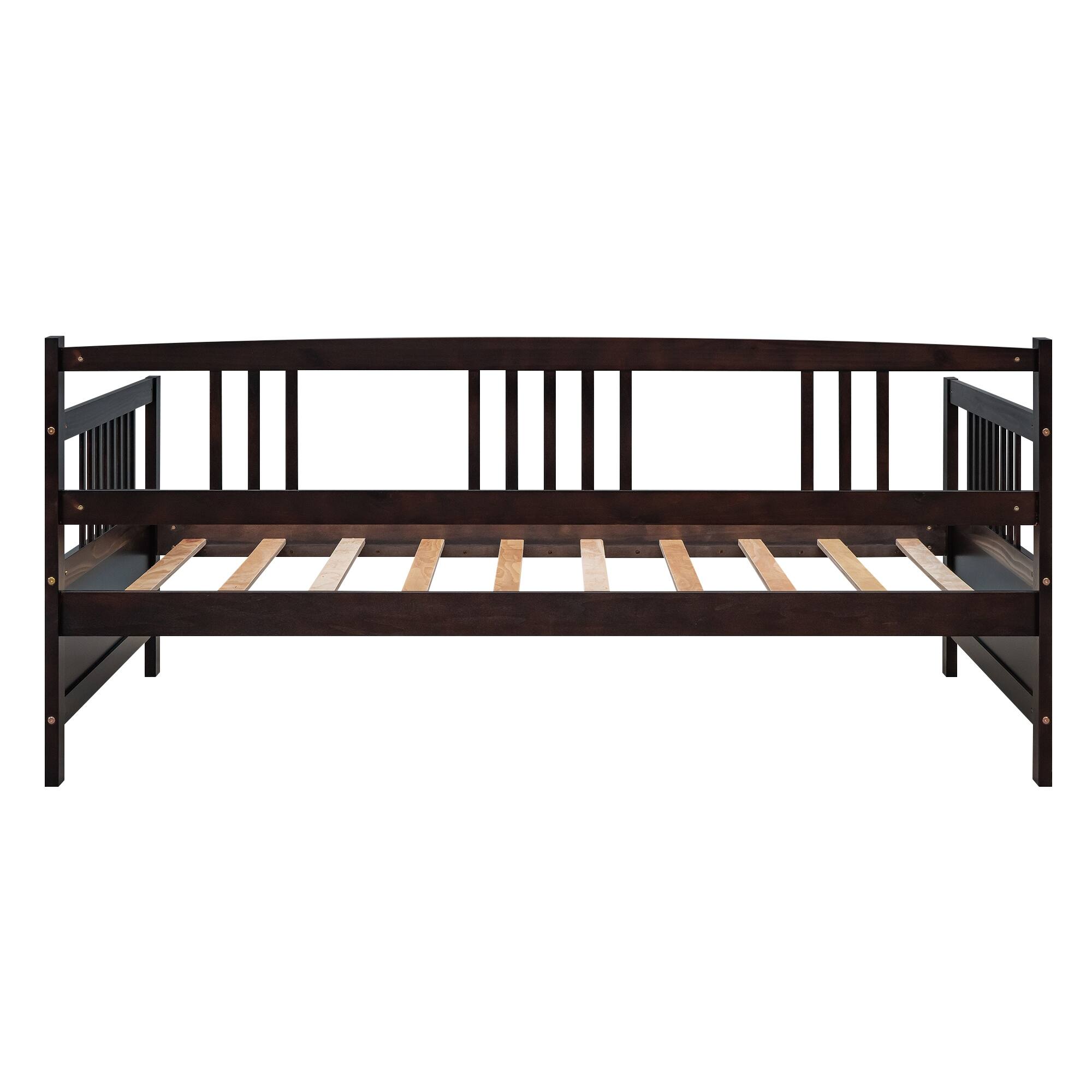 Modern Twin Size Solid Wood Daybed, Multifunctional Bed Bath & Beyond