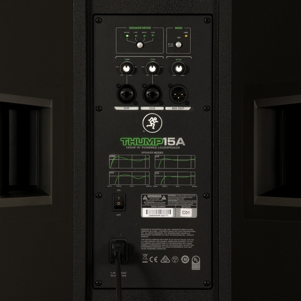 mackie thump 15 1300 watts