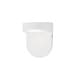 preview thumbnail 1 of 8, Maxim 86198 Ledge 6" Tall Outdoor Wall Sconce White
