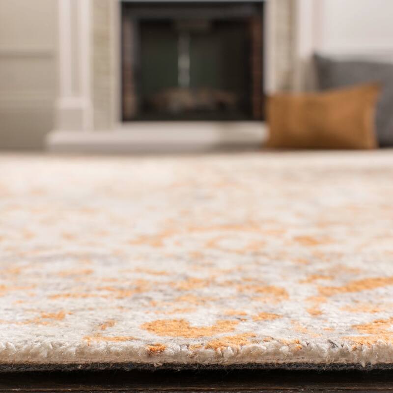 SAFAVIEH Hand-knotted Expression Dagrund Vintage Abstract Viscose Rug