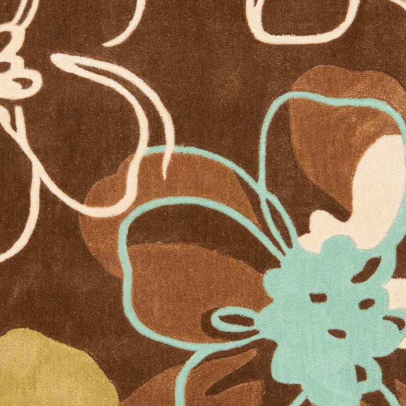 SAFAVIEH Handmade Modern Art Mackenzie Modern Polyester Rug