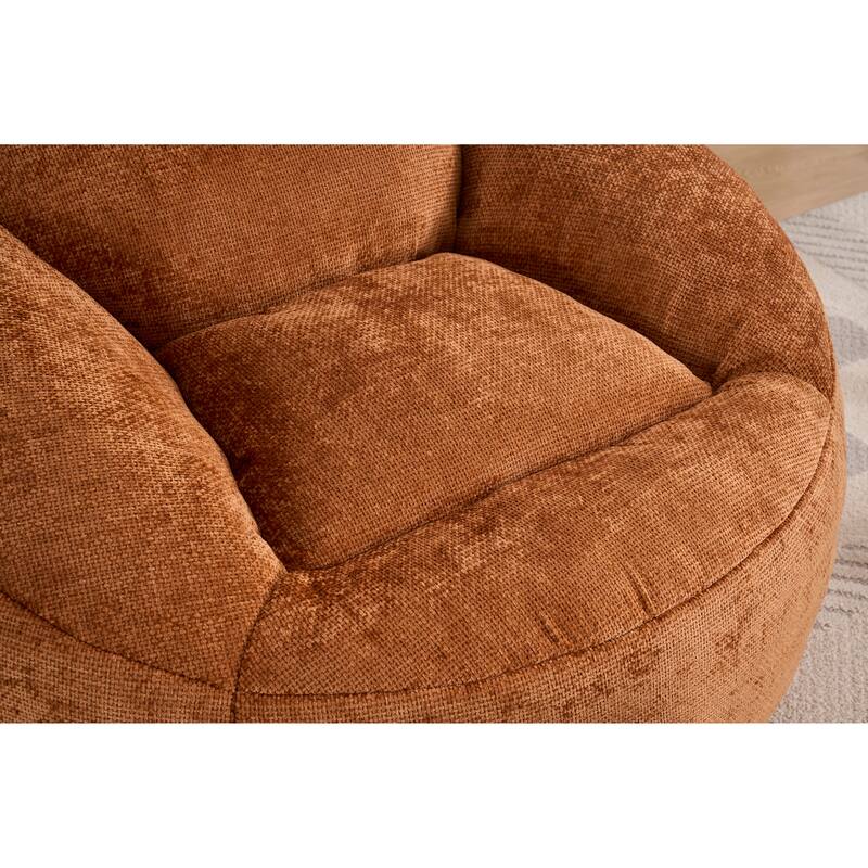 Chenille Oversized Lounger Bean Bag Chair