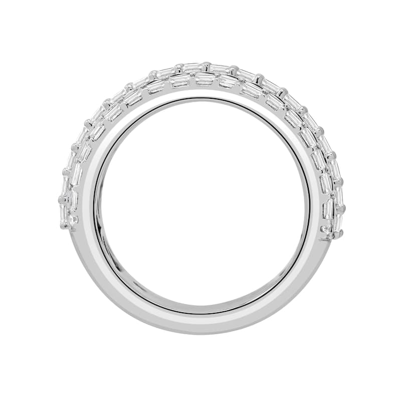 Auriya 14k Gold 4.00ctw Lab Grown Diamond Anniversary Ring (F-G VS)