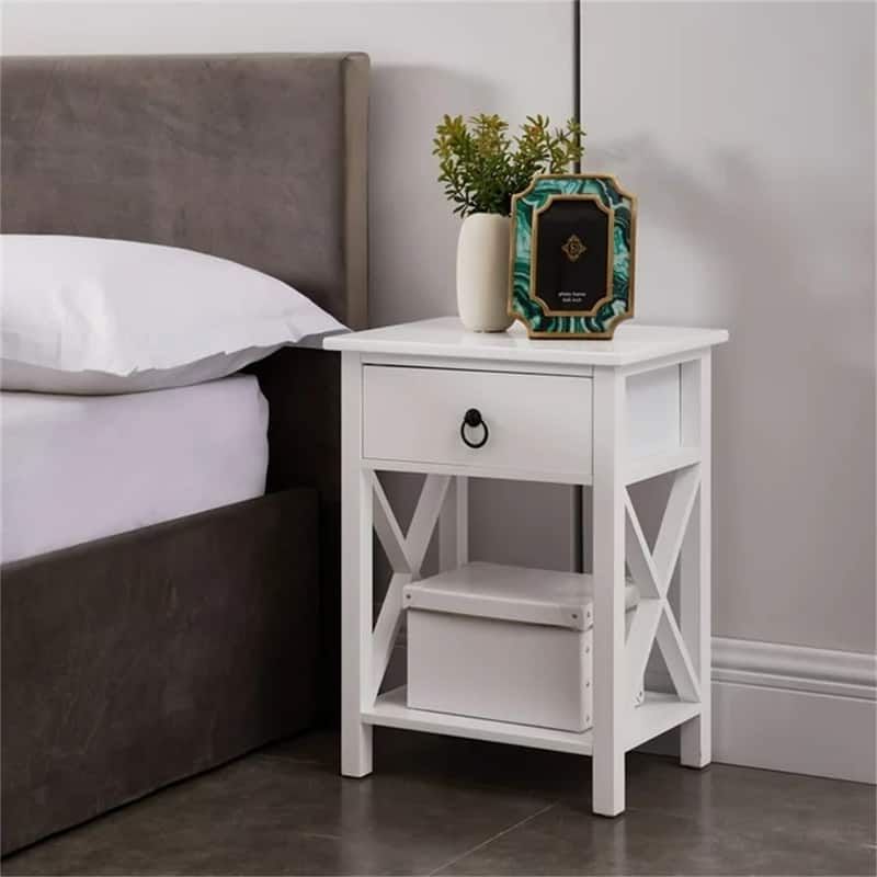 Night Stand Wooden End Table