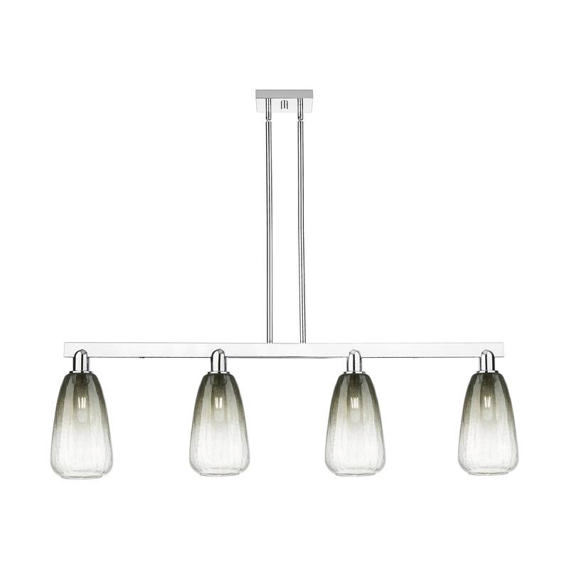 Innovations Lighting Urban Downtown - Brookhaven Almond - 4 Light 48" Stem Hung Island Light