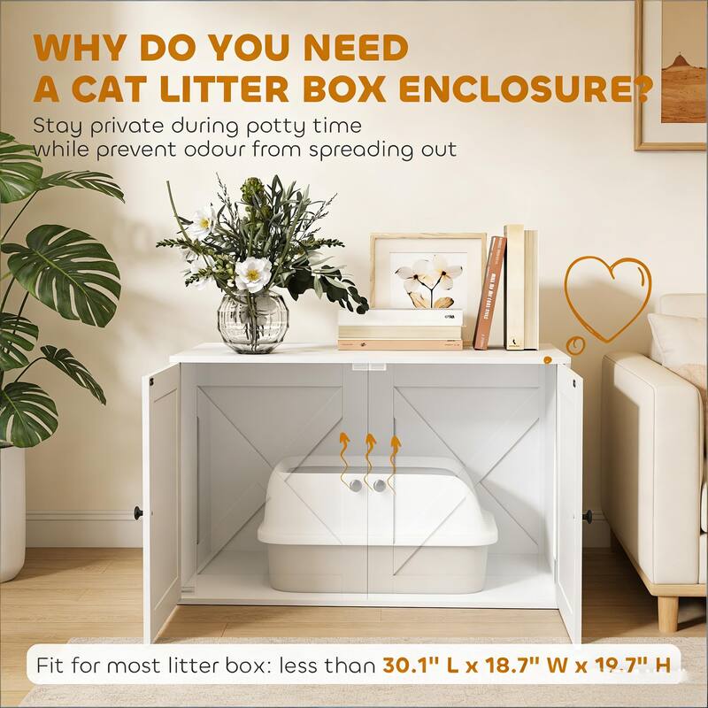 Litter Box Enclosure,Cat Litter Box Enclosure