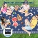 preview thumbnail 14 of 43, Garvee Cross Pattern Waterproof Reversible Outdoor Patio Rug
