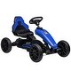 preview thumbnail 17 of 22, Kids Ride-On Pedal Go Kart with Shock Absorbers and Handbrake, Perfect for Outdoor Adventures Ages 3-8 Blue
