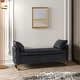 preview thumbnail 29 of 41, Robert Modern Upholstered Flip Top Storage Bench with Two Pillows by HULALA HOME