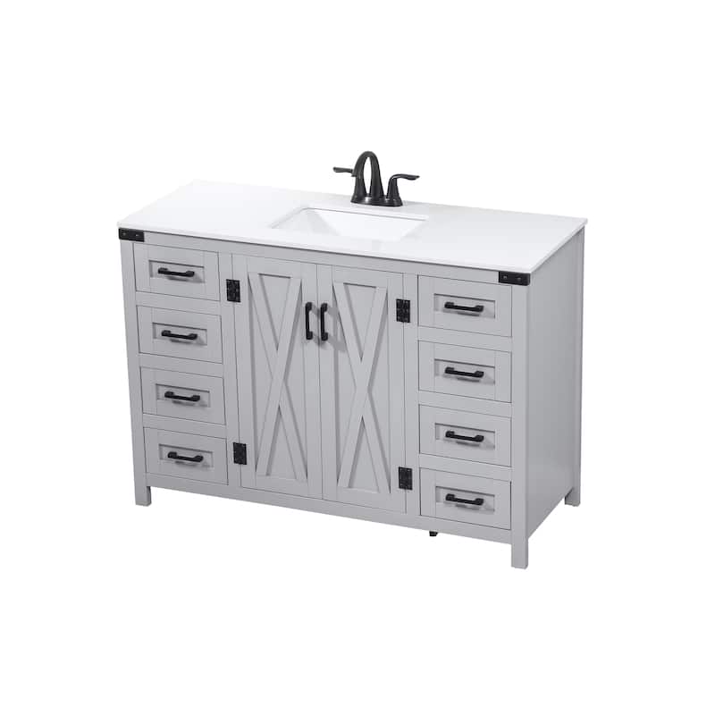 Vine 42 - 48 Inch Single Bathroom Vanity