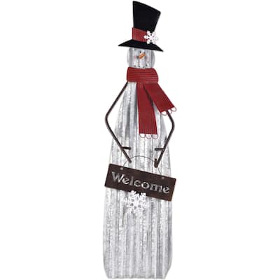 Snowman Porch Sitter 36"