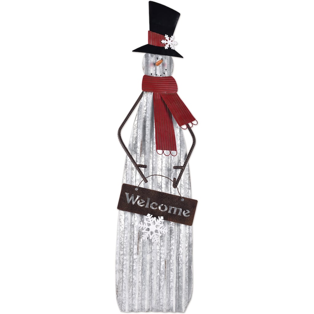Snowman Porch Sitter 36"