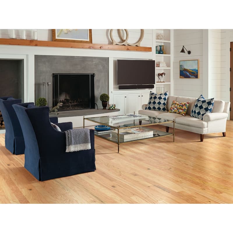 Shaw Albright Oak 3-1/4" Wide Smooth Engineered Red Oak Hardwood
