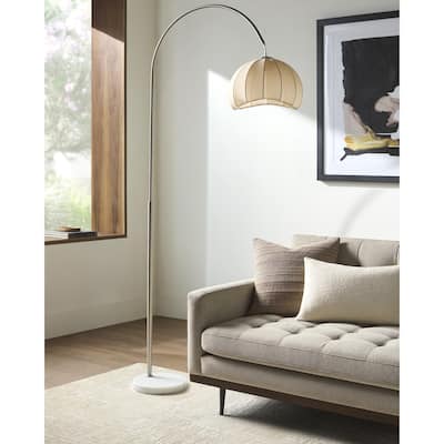 Livabliss Desota Modern Task Floor Lamp - 76"H x 31"W x 12"D