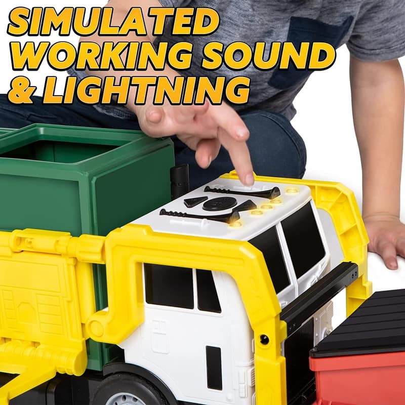 Multifunctional Garbage Truck Toy Set