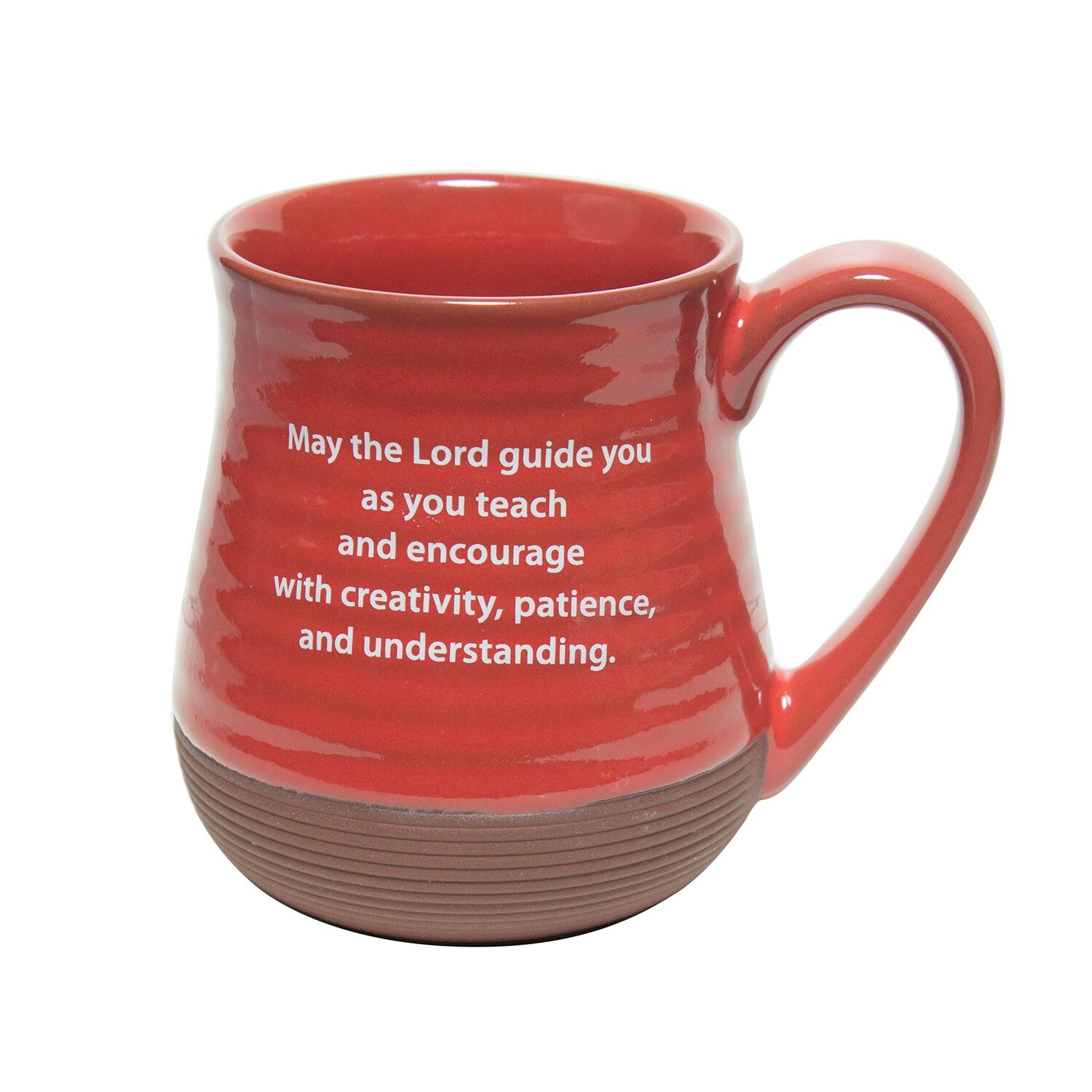 Teacher Mug -Religious Essential Worker Red Stoneware Coffee Cup Holds -  4.75 Inch - Bed Bath & Beyond - 32058281
