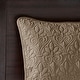 preview thumbnail 57 of 129, Madison Park Mansfield Reversible Oversized 3-piece Solid Texture Bedspread Quilt Set with Matching Shams